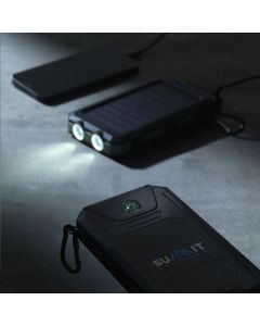 Recycled ABS solar power bank (8,000mAh)
