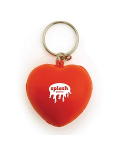 Stress Heart Keyring