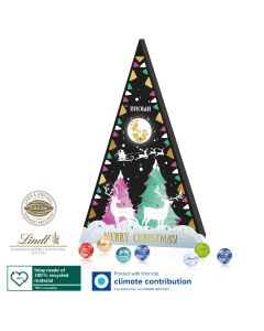 Personalised Lindt Advent Extra Large Christmas Tree Calendar