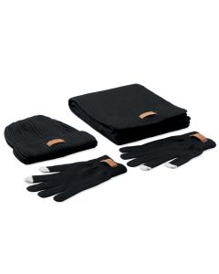 DENALI Recycled Gloves, Scarf and Hat Gift Set